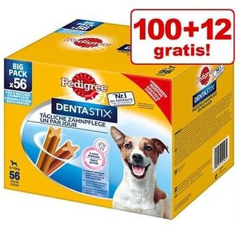 Zooplus 12g 112 Stuks Dentastix Voor Kleine Honden Pedigree Hondensnacks aanbieding