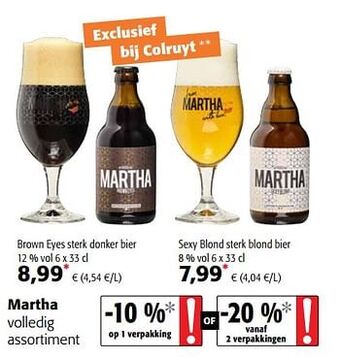 Martha volledig assortiment