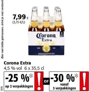 Colruyt Corona extra aanbieding