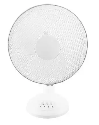 HEMA Tafelventilator Ø30cm Wit