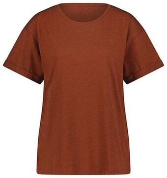 HEMA HEMA Dames T-shirt Bruin (bruin) aanbieding
