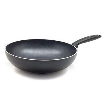 Makro Greenpan Wokpan Andorra 28 cm zwart aanbieding