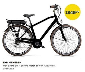 Supra Bazar E-bike heren aanbieding