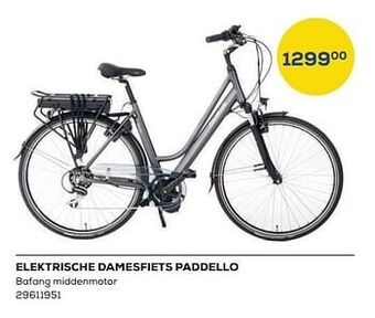 Supra Bazar Elektrische damesfiets paddello aanbieding