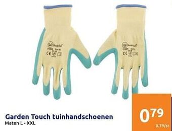 Action Garden touch tuinhandschoenen aanbieding