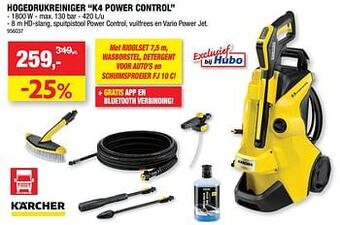 Hubo Kärcher hogedrukreiniger k4 power control aanbieding
