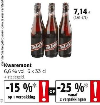 Colruyt Kwaremont aanbieding