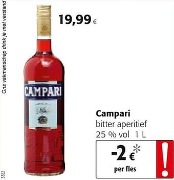 Campari bitter aperitief