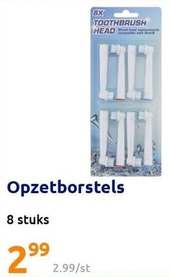 Action Opzetborstels aanbieding