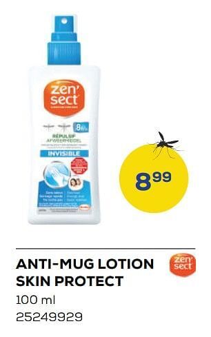 Anti-mug lotion skin protect