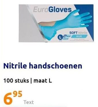 Action Nitrile handschoenen aanbieding