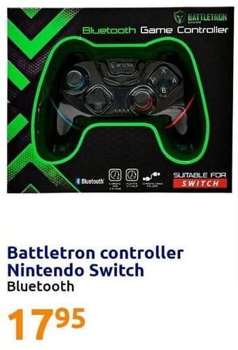 Battletron controller nintendo switch bluetooth