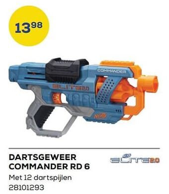 Dartsgeweer commander rd 6