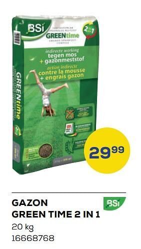Supra Bazar Gazon green time 2 in 1 aanbieding