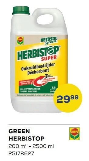 Supra Bazar Green herbistop aanbieding