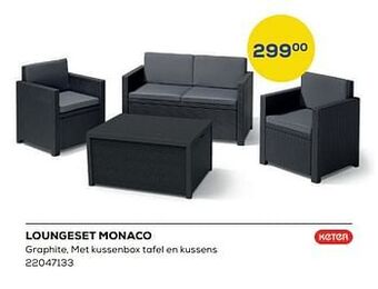 Supra Bazar Loungeset monaco aanbieding