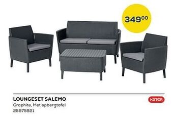 Supra Bazar Loungeset salemo aanbieding