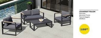 Supra Bazar Loungeset toulon aanbieding