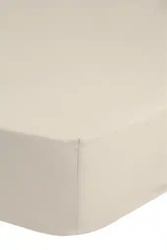 De Matrassen Gigant Hoeslaken 80x200 Good Morning katoen strijkvrij ecru aanbieding