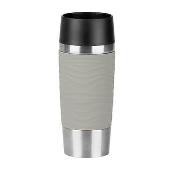 Emsa Thermosbeker Wave 360 ml grijs