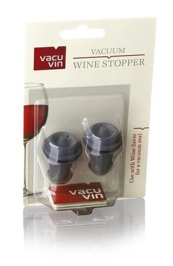 Makro Vacuvin Doppen 2 stuks aanbieding
