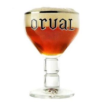 Makro Orval Bierglas 33 cl aanbieding