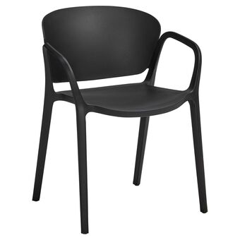 Kwantum Tuinstoel Sibari Zwart aanbieding