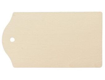 Makro Kitchen Tools Broodplank 22 x 12 cm lichtbruin 3 stuks aanbieding