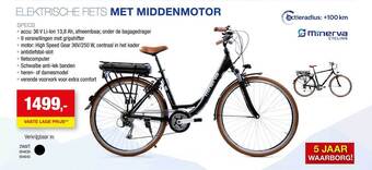 Hubo Elektrische Fiets Met Middenmotor aanbieding