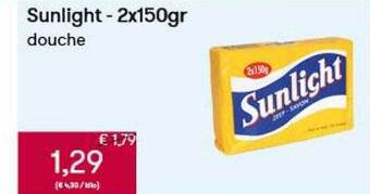 Peltri Sunlight Douche aanbieding