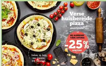 Spar Verse Huisbereide Pizza aanbieding