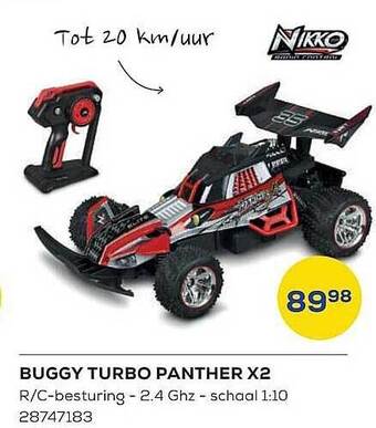 Supra Bazar Buggy Turbo Panther X2 aanbieding