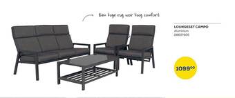 Supra Bazar Loungeset Campo aanbieding