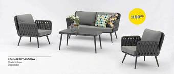 Supra Bazar Loungeset Ascona aanbieding