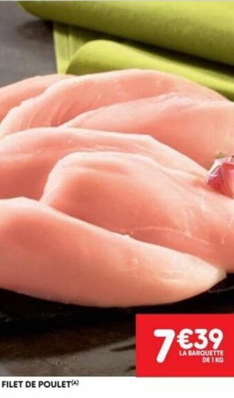 Leader Price Filet De Poulet aanbieding