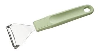 Makro Fackelmann Dunschiller Y-vormig Ecolution 18,5 cm muntgroen/lichtgrijs aanbieding