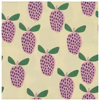 HEMA HEMA Servetten 33x33 Papier Fruit - 20 Stuks aanbieding
