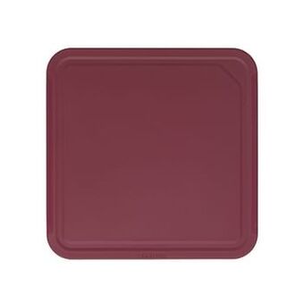 Makro Brabantia Snijplank Tasty+ 250 x 250 mm aubergine red aanbieding