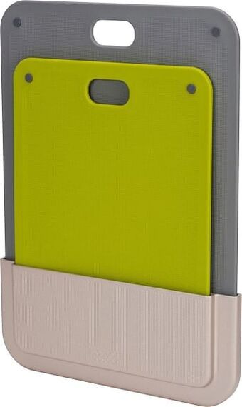 Makro Joseph Joseph Snijplank Doorstore groen/grijs 2 stuks aanbieding