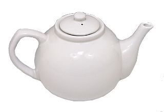 Makro Cosy & Trendy Theepot 0,9 l wit aanbieding