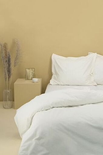 HEMA HEMA Dekbedovertrek - Hotel Katoen Percal Wit (wit) aanbieding