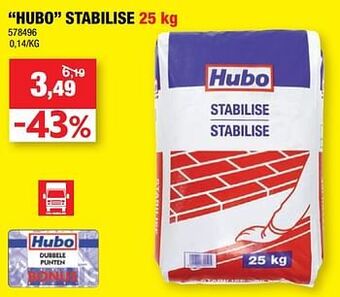 Hubo stabilise