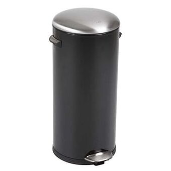 Leen Bakker EKO pedaalemmer Belle DeLuxe - zwart - 30l - Leen Bakker aanbieding