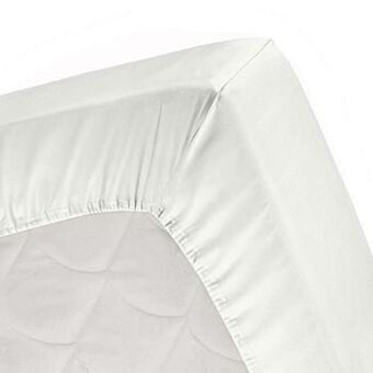 Leen Bakker Cinderella hoeslaken - ivoor - 120x200/210 cm - Leen Bakker aanbieding