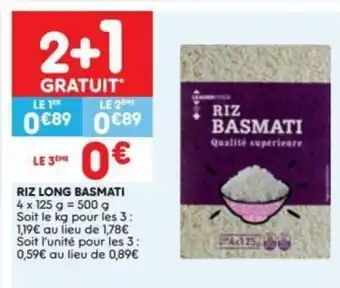 Riz Long Basmati