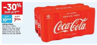 Leader Price Coca-Cola aanbieding