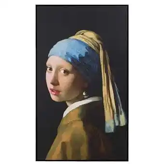 Schilderij Meisje met de Parel - multikleur - 118x70 cm - Leen Bakker