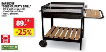 Hubo Barbecue corsica party grill aanbieding