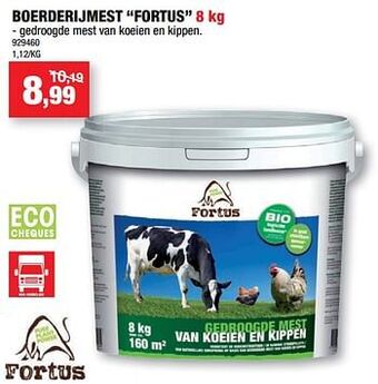 Hubo Boerderijmest fortus aanbieding