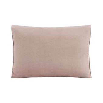 Leen Bakker Le Sud rug/zij loungekussen Brest - taupe - 60x43 cm - Leen Bakker aanbieding